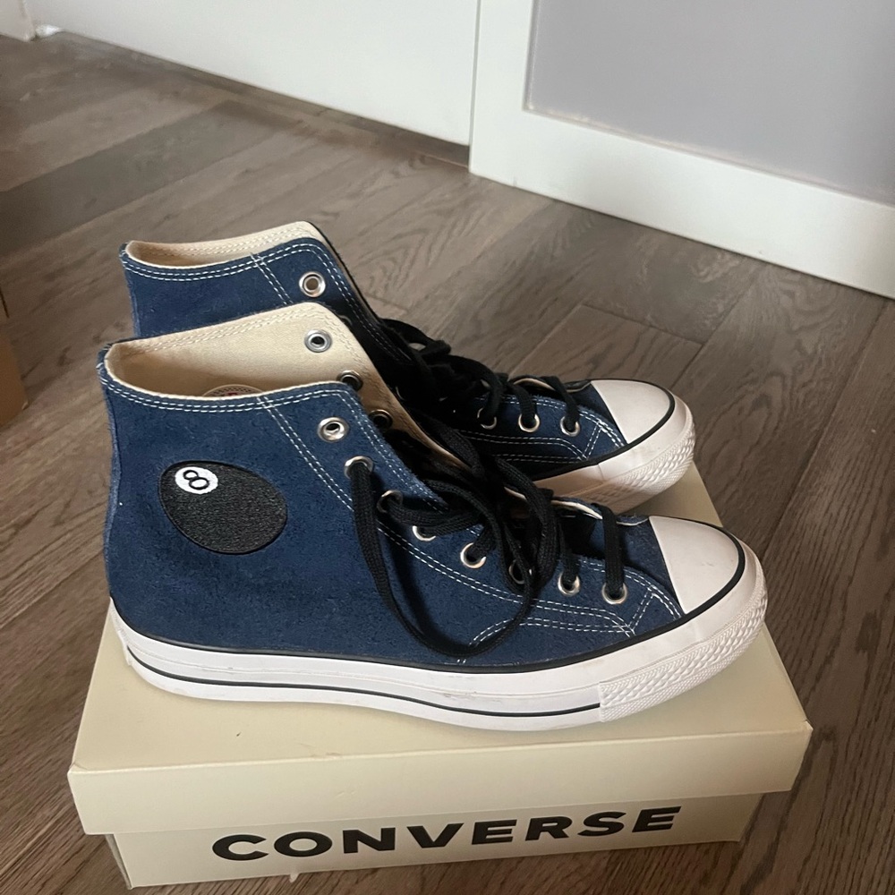 Converse Chuck All Stars-Stussy Collab. Worn maybe twice- excellent condition